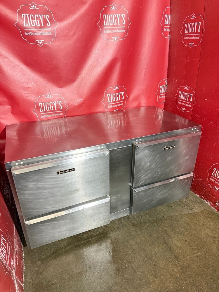 🚨 60” Traulsen under counter 4 Drawer prep fridge
