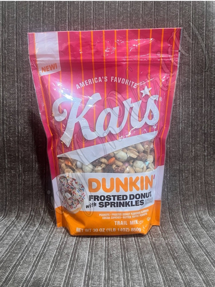 Kar's Trail Mix - Dunkin , Frosted Donut with Sprinkles - 30 oz.