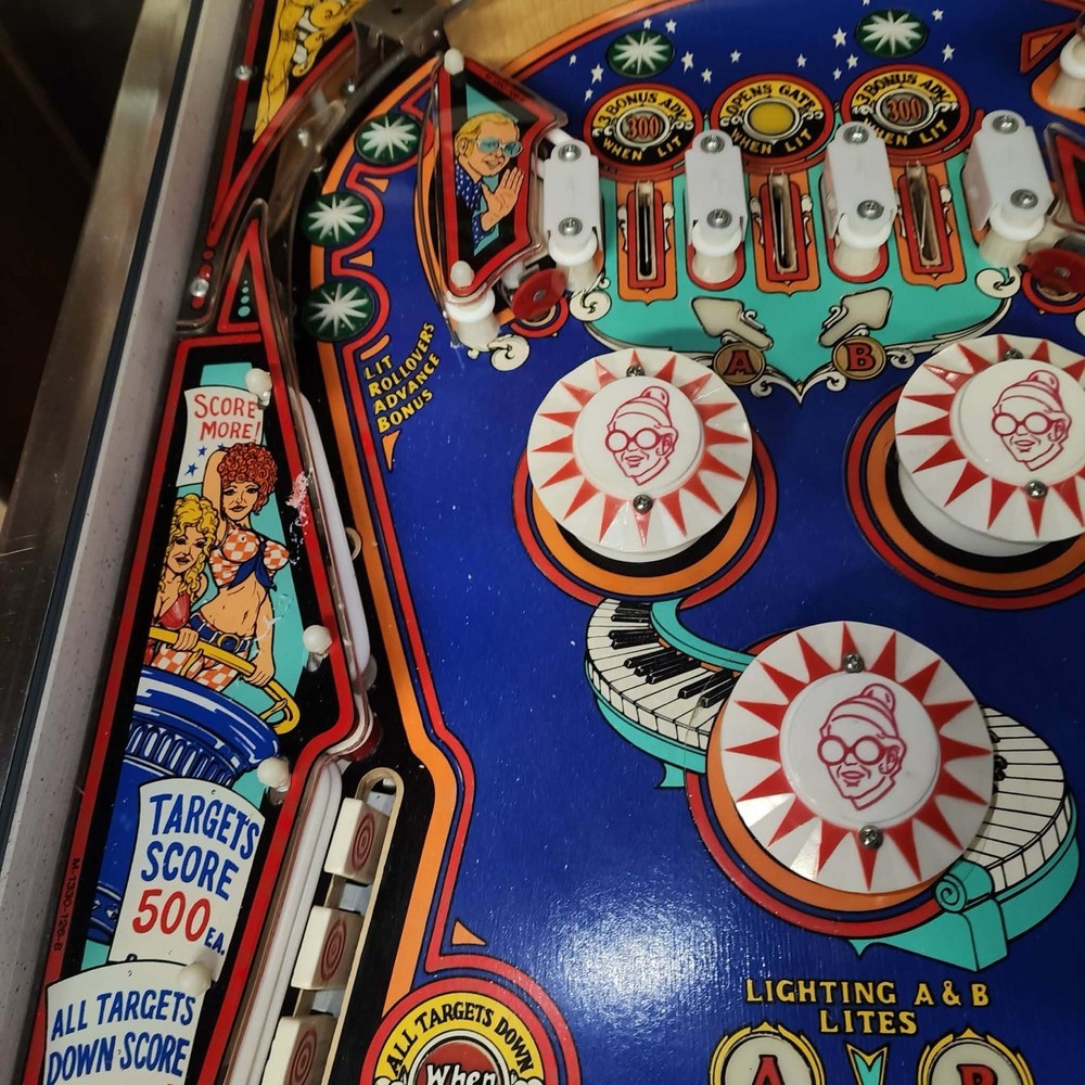 Bally Captain Fantastic Pinball Machine