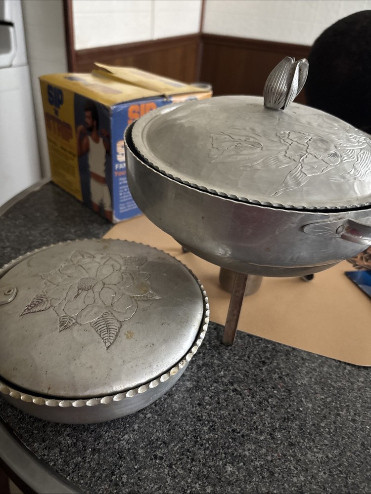 Warming Skillet And Pot