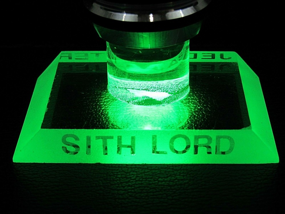 UltraSaber/ Saberforge Light Saber Custom Display Stand with Custom Etching