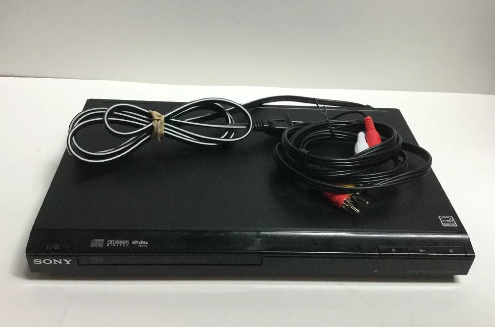Sony DVP-SR200P DVD digital Player W/ Connection Cables Tested