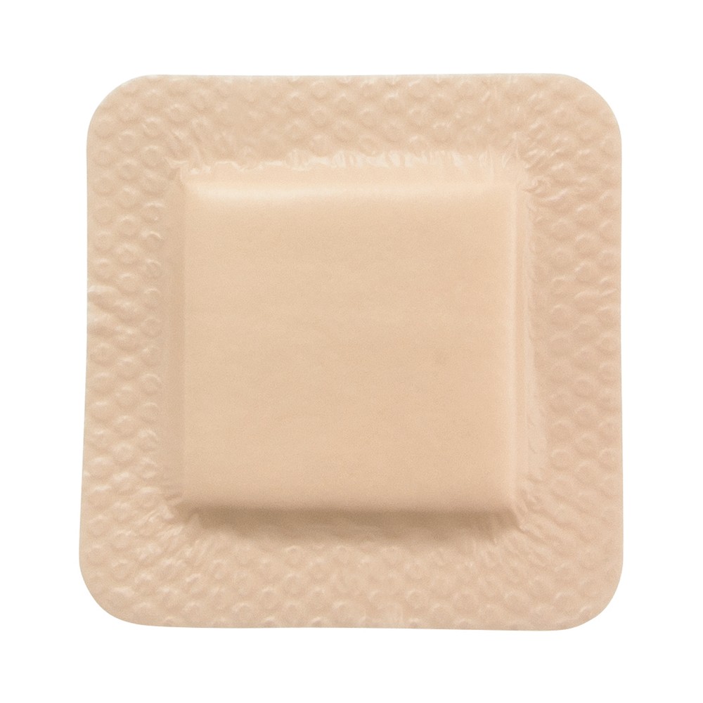 McKesson Lite Thin Foam Dressing 3 x 3" Square with Border 10 per Box