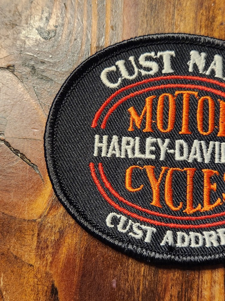 Harley Davidson Patch Vintage NOS 3x3.5"