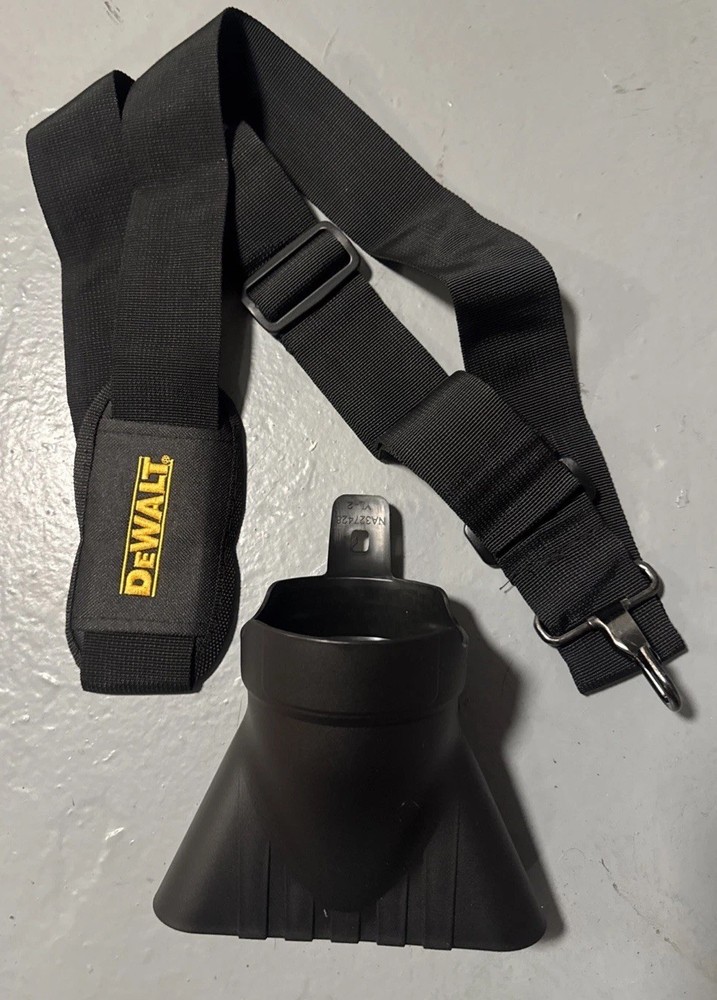 Leaf Blower Tip Nozzle Strap Lot For Dewalt 20Volt Flat Tip Attachment DCBL777