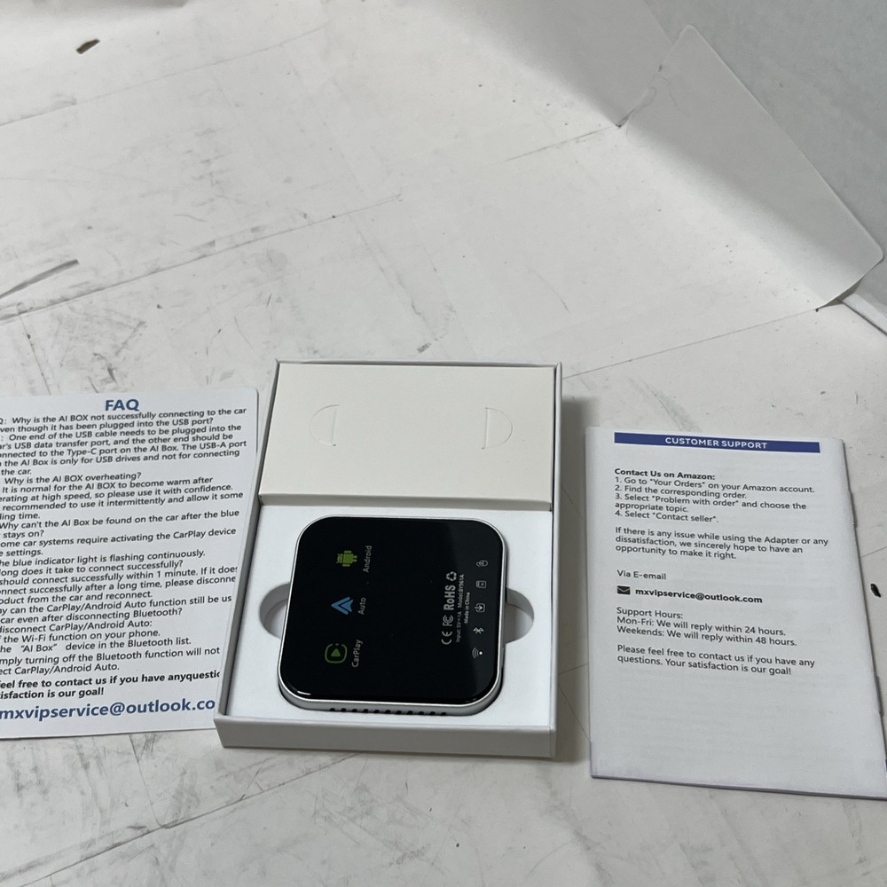 AI Box Wireless CarPlay Adapter & Android Auto Wireless Adapter BY96IA