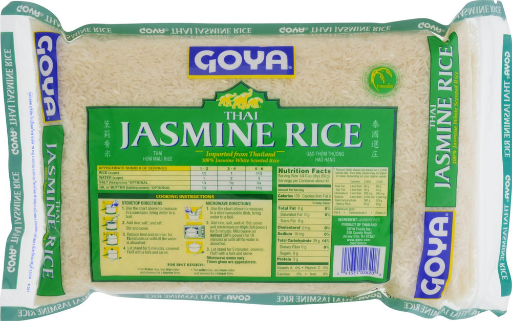 Thai Jasmine Rice 5 Lbs