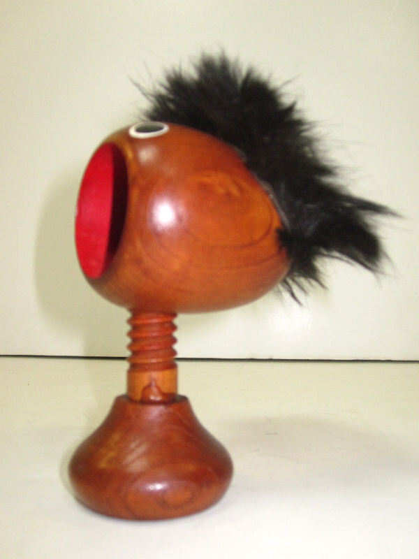 Vintage Teak Nut Cracker Mid Century Modern