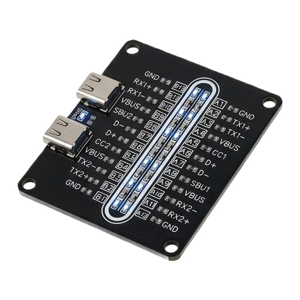 Type-C For data Cable Test Board Compatible with USB 3.0 Full Feature Cables
