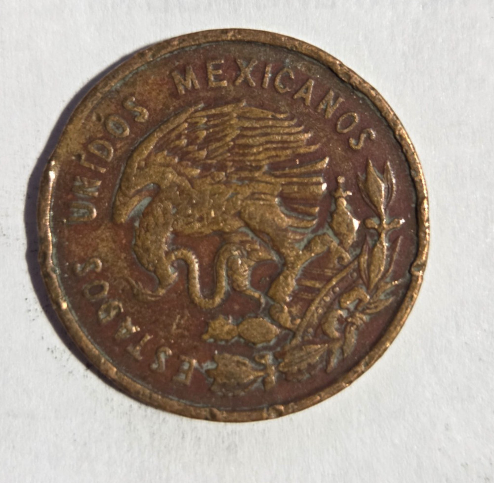 1957 Mexico Diez 10 Centavos