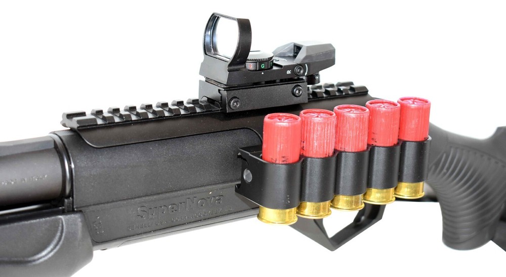 TRINITY Reflex Sight + Shell Holder & Saddle Mount Kit for Benelli Nova 12 Gauge