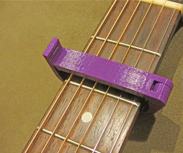 Ratcheting Capo For Guitar