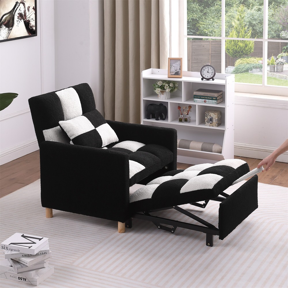 Convertible Sofa Bed Chair 3in1 Multi-Function Folding Recliner Sleeper Sofa US