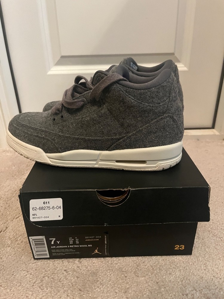 Air Jordan 3 wool gs
