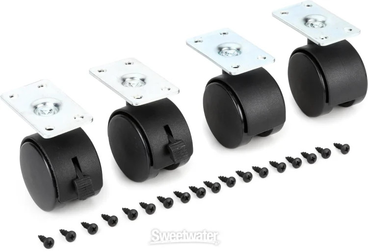 Middle Atlantic Products RKW Caster Kit - 4 Pack