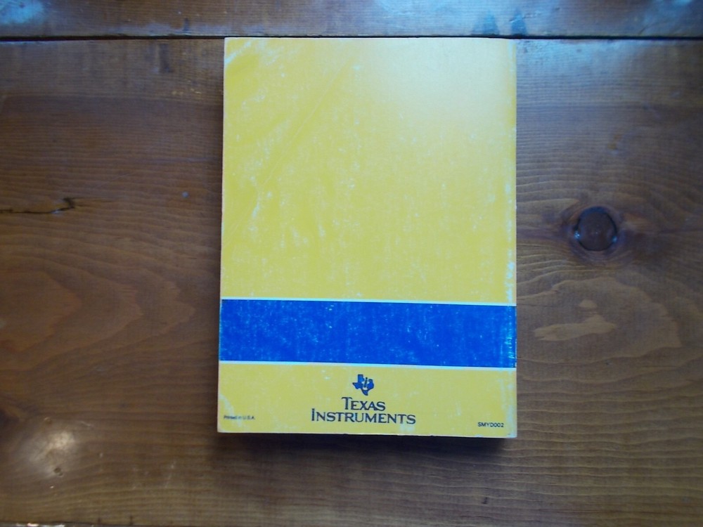 MOS Memory Data Book 1984 Commercial & Military Specifications Texas Instruments