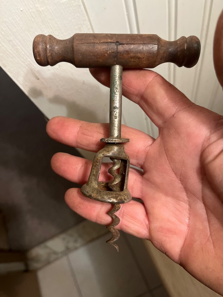 early 1900s advertising corkscrew