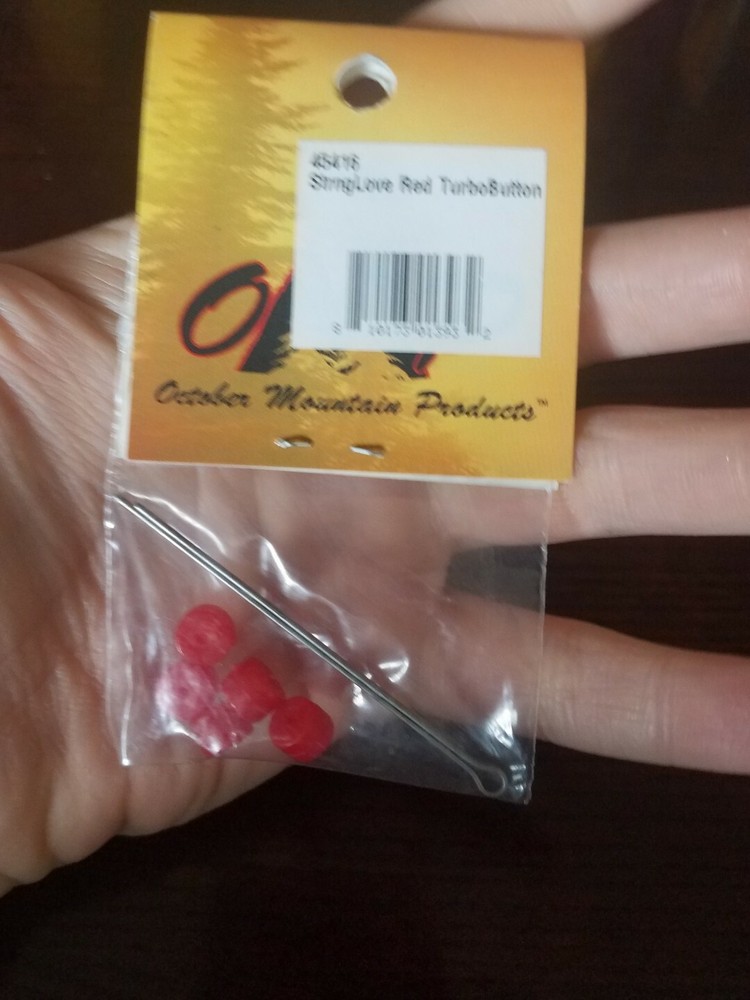 October mountain products stronglove red turbo Button