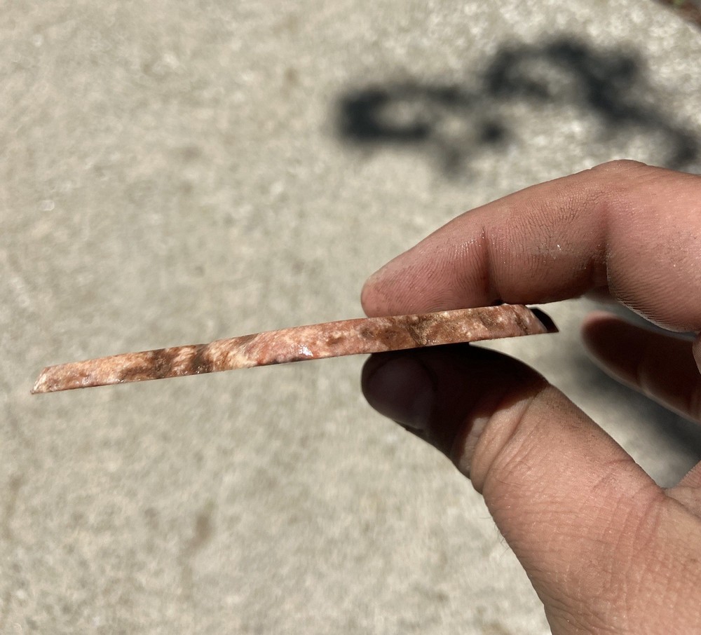 Dulcote Agate Unpolished Slab 3.3 oz