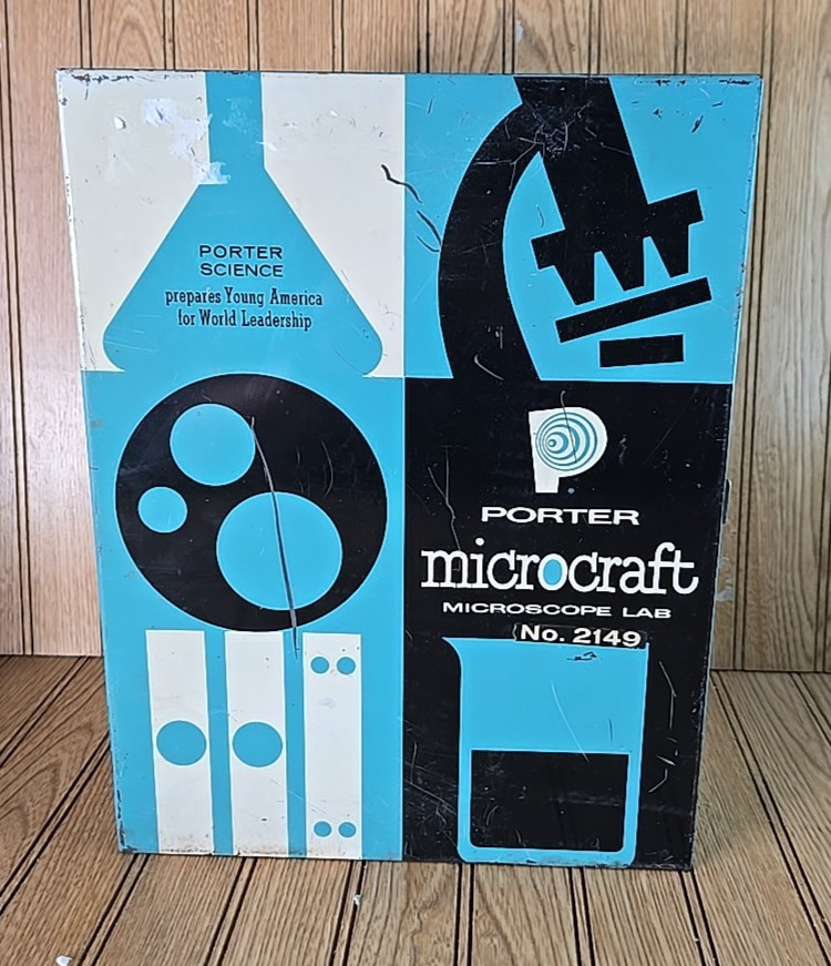 Vintage - 1962 Lionel Porter Microcraft Microscope Lab