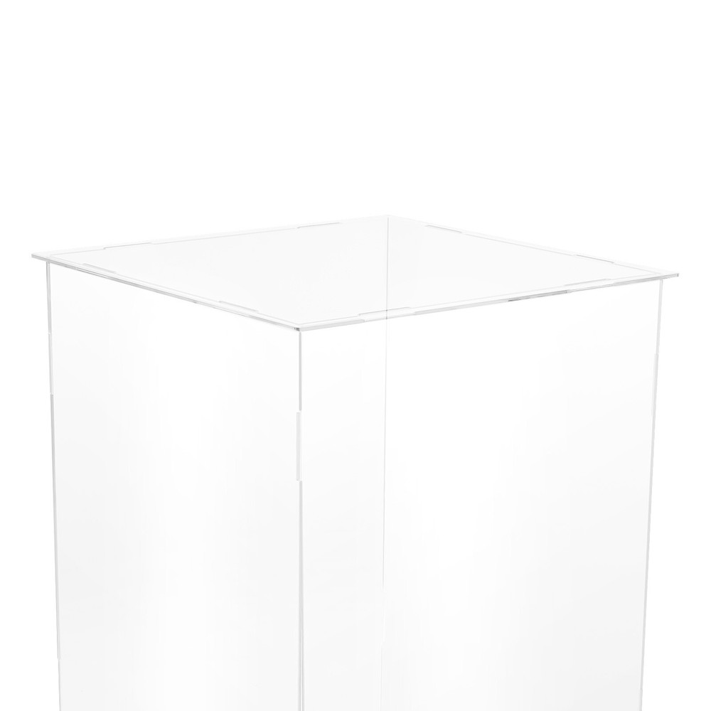 24" Large Acrylic Display Case Dustproof Clear Box Action Figures Case Organizer