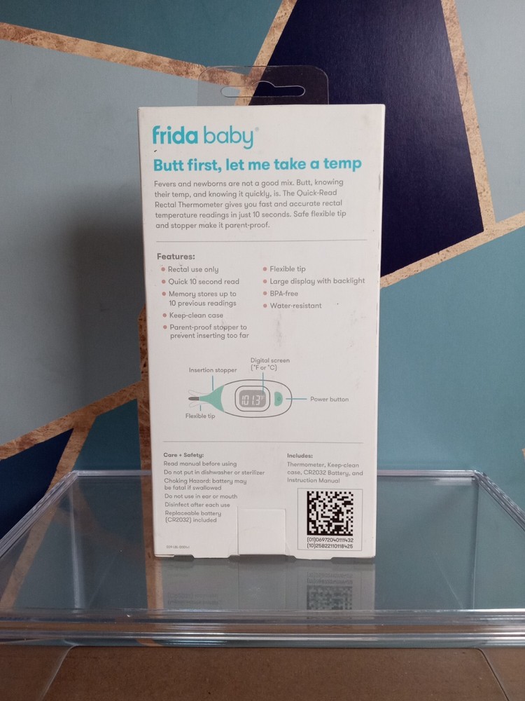 Frida Baby Quick-Read Digital Rectal Thermometer (NEW)