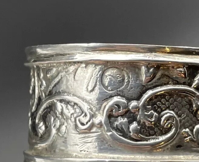 Dutch 2nd Standard 833 Sterling Silver Tea Caddy Unusual Triangular Form