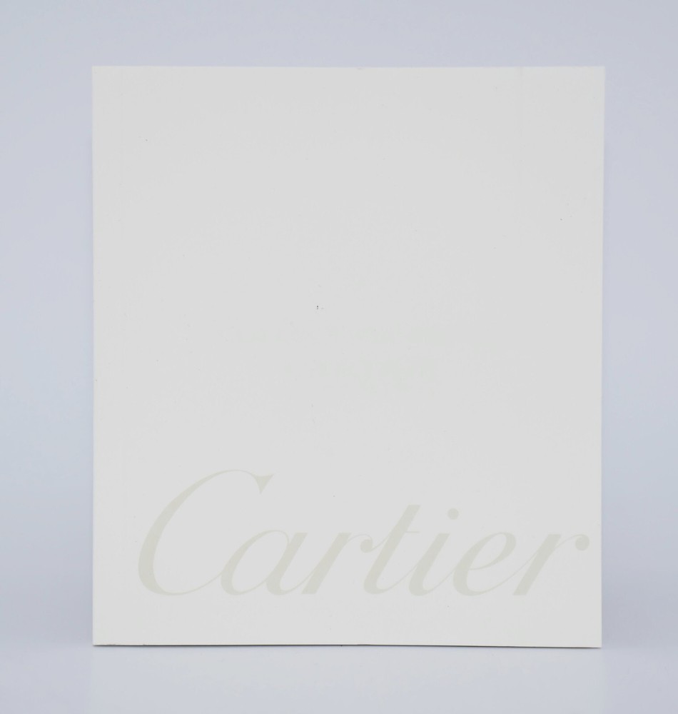Cartier Instructions Booklet Manual