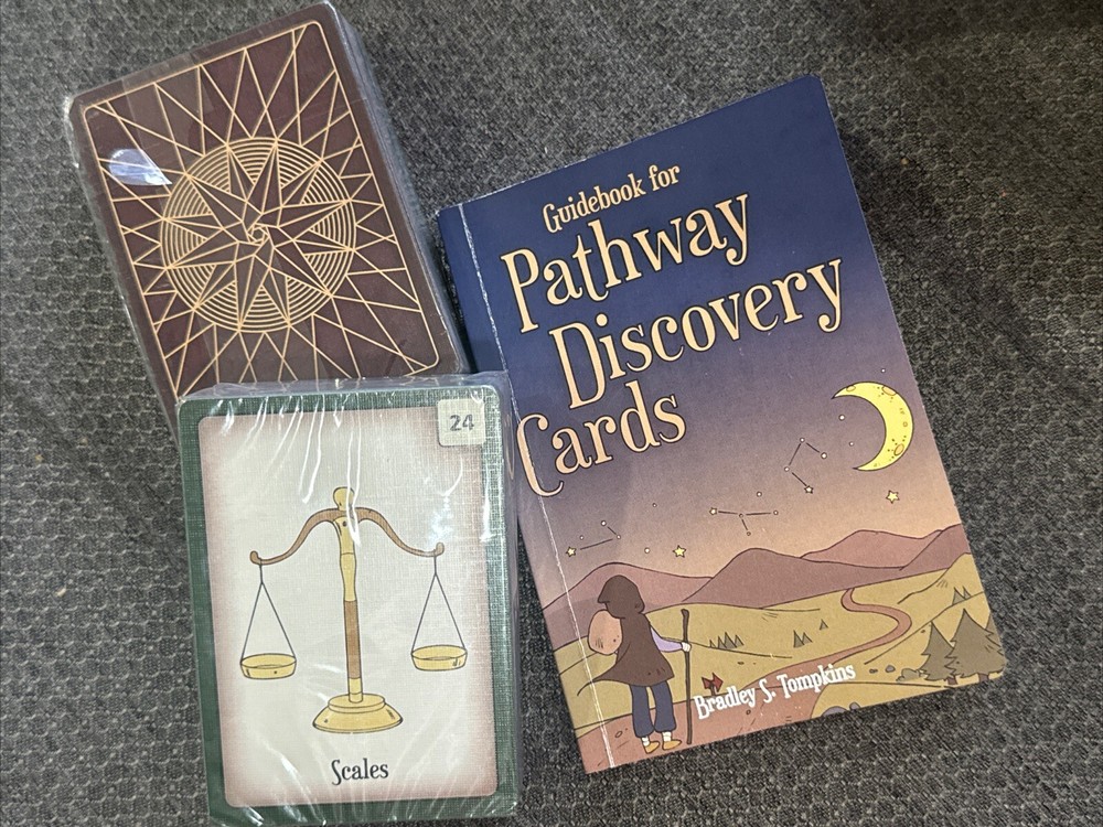 Life Purpose Pathway Discovery Cards Tarot Decks Complete W/ Guidebook Signed