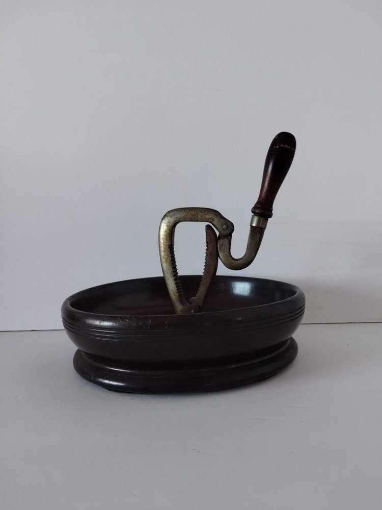 Vintage Nut Cracker Bowl
