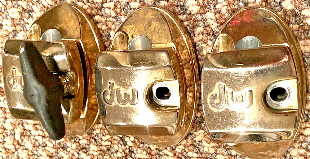 DW Drum Workshop Gold Tom Brackets