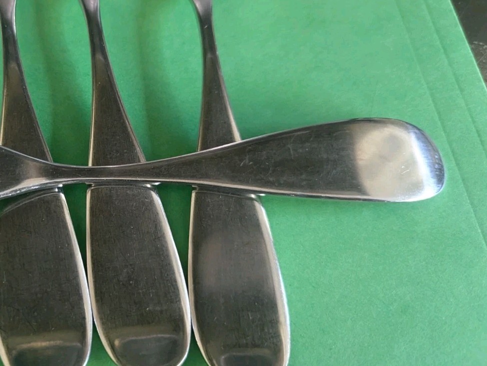 4 Soup Spoons Trend Pacific Octo Stainless Flatware Japan