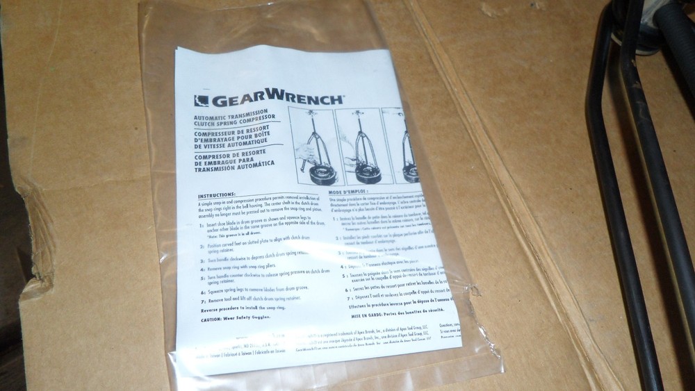 KD Tools 2398D Automatic Transmission Clutch Spring Compressor Set Tool