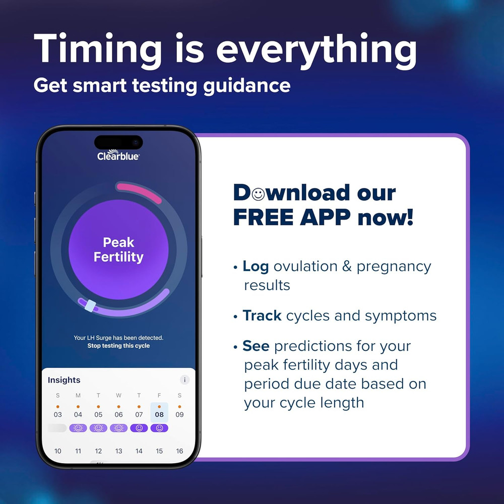 Advanced Digital Ovulation Test Kit, 16 Count