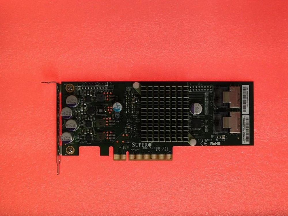 SUPERMICRO AOC-S2308L-L8I RAID CONTROLLER, LOW PROFILE BRACKET
