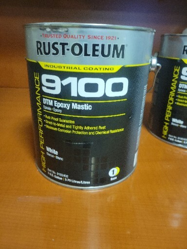 Rust-Oleum 9100 Epoxy Base Part 1   White , 1 Gal