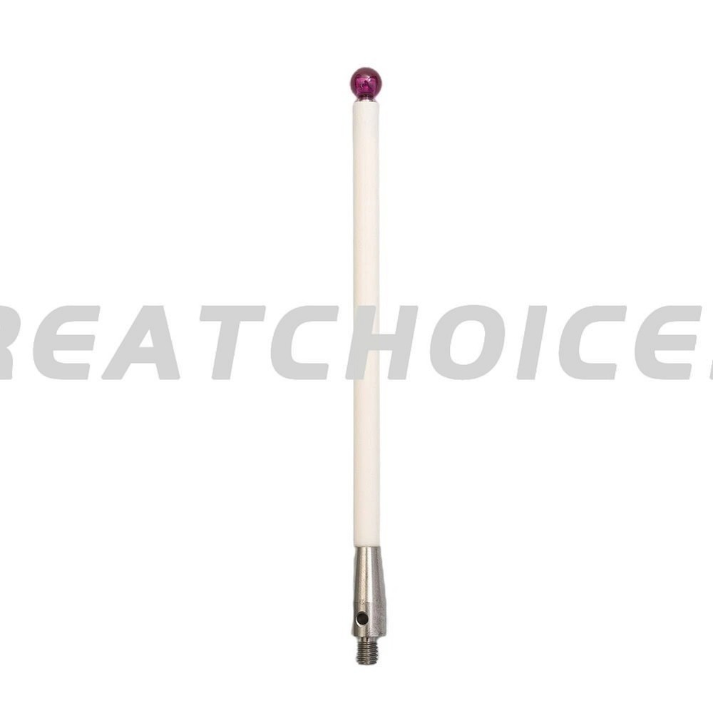 A-5000-3712 6mm Ruby Ball 100mm Ceramic Stem Renishaw CMM Probe Stylus 2PC