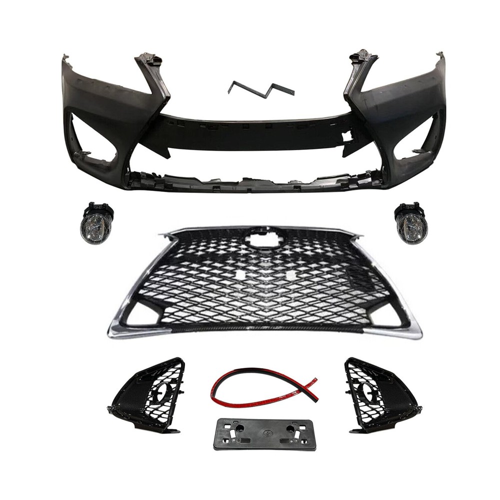 GS Series Front Bumper Conversion Kit 2013-2015 for 2016 GSF Style