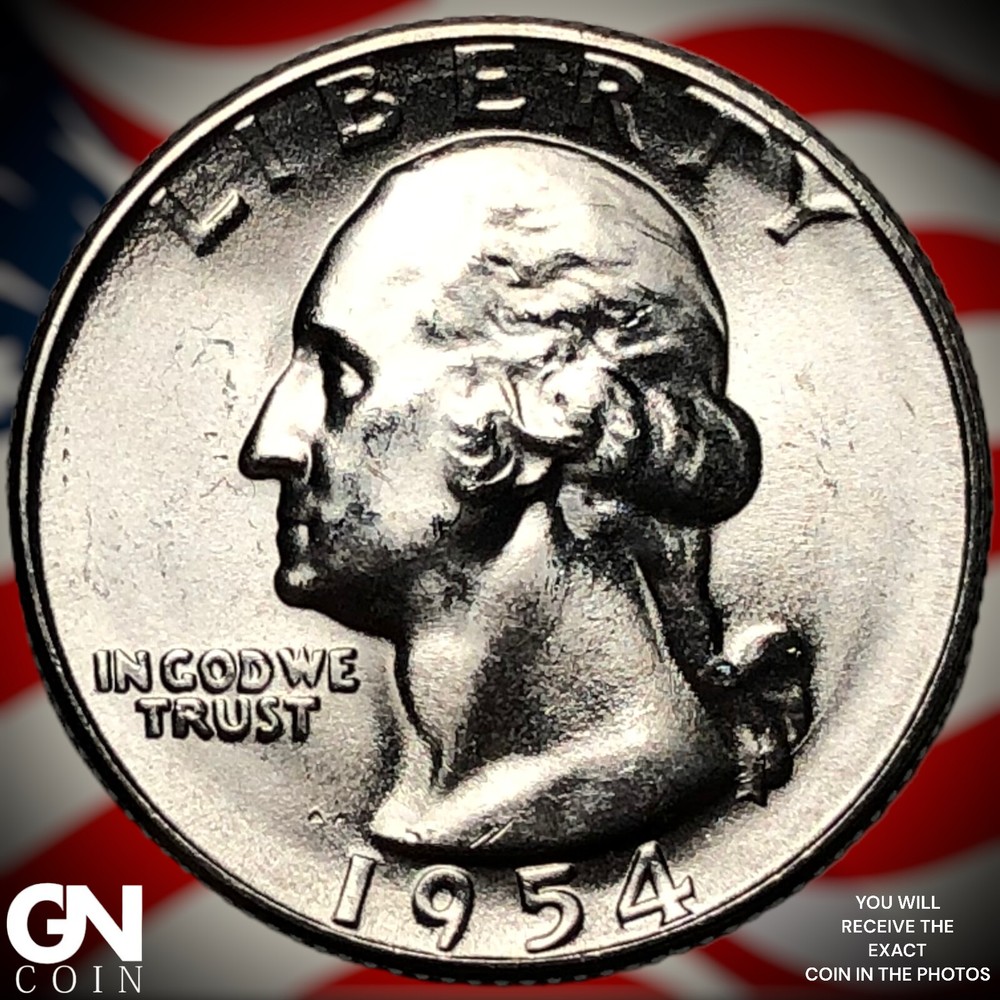 1954 S Washington Quarter X4769