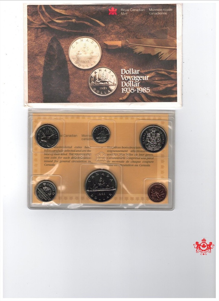1985 Canada Experimental Proof Like Set - Royal canada Mint -