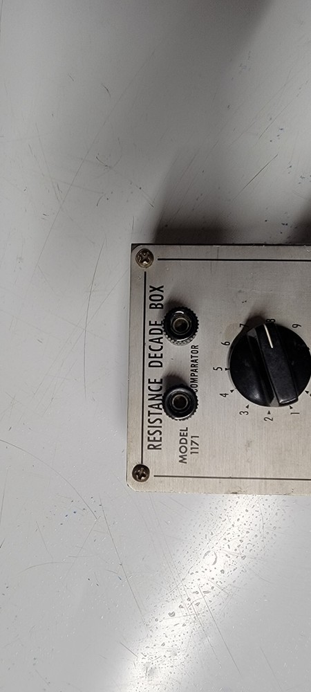 Eico Resistance Decade Box Model 1171 Resistor Untested
