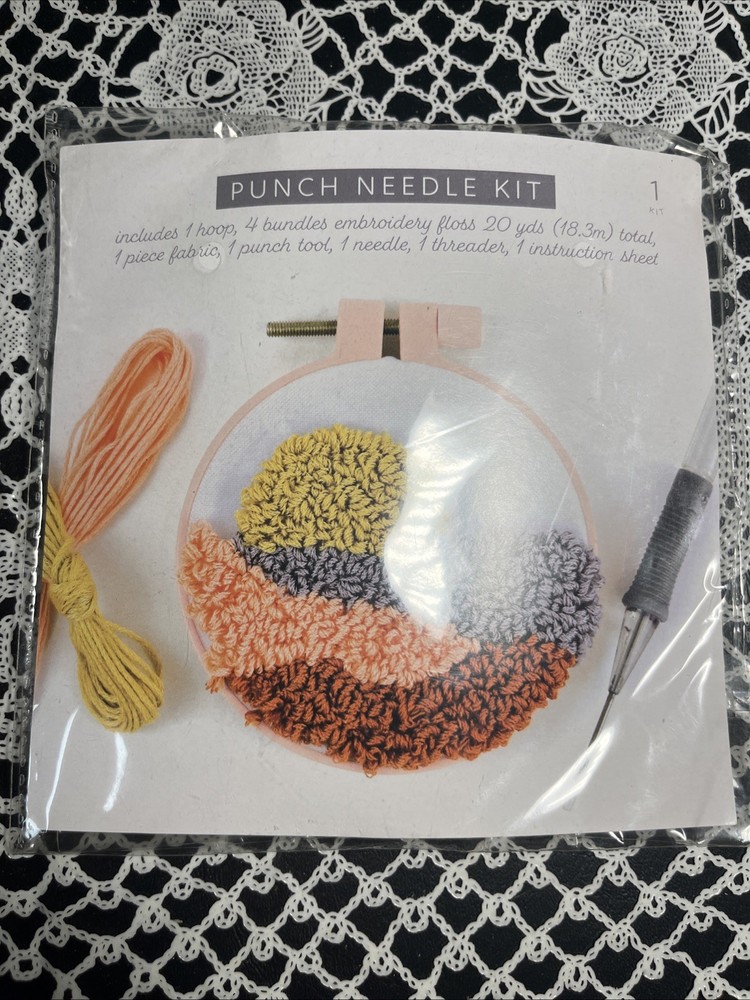 Punch Needle Kit Sun