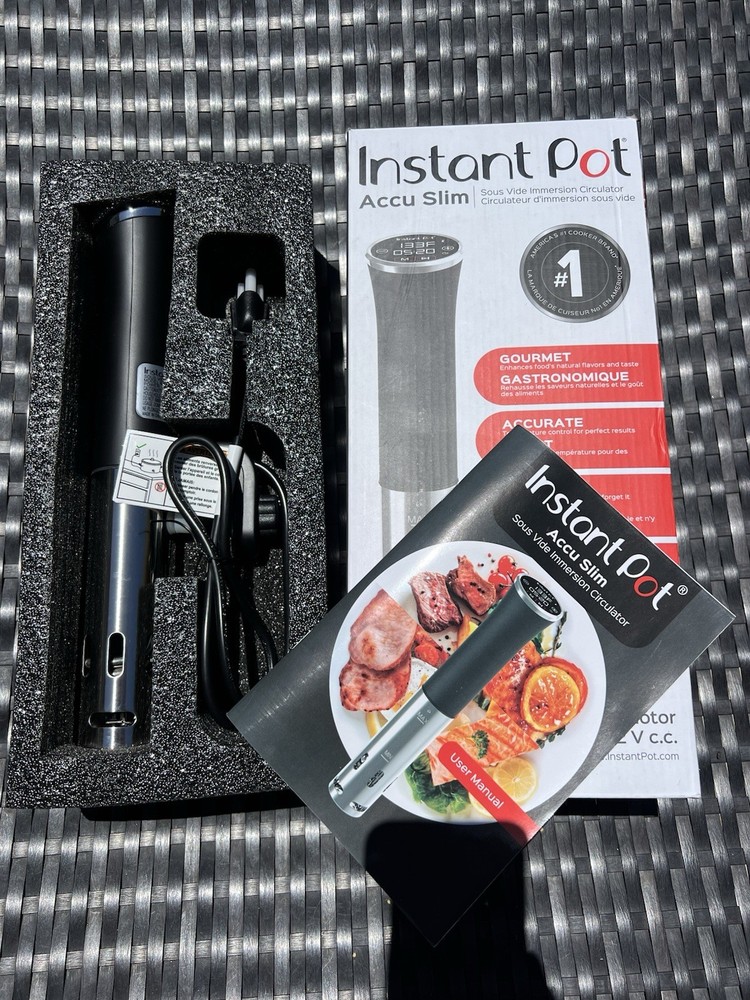 Clean! Instant Pot Accu Slim Sous Vide Immersion Circulator 12v
