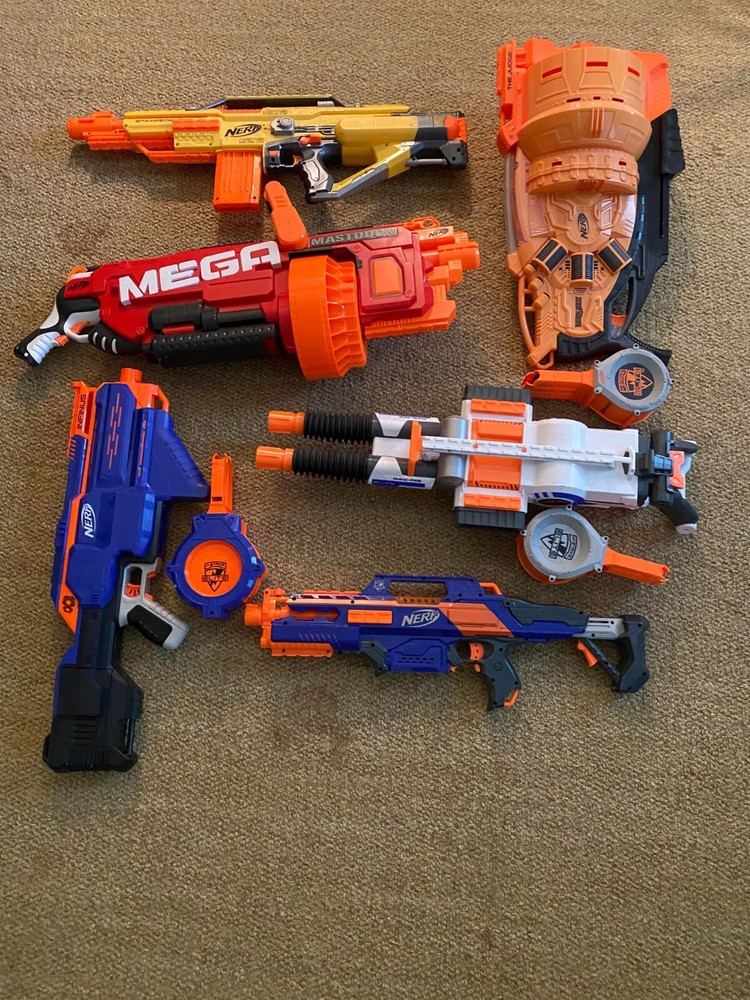 Nerf Gun Lot (Nerf Mega, N-Strike, Doomland)