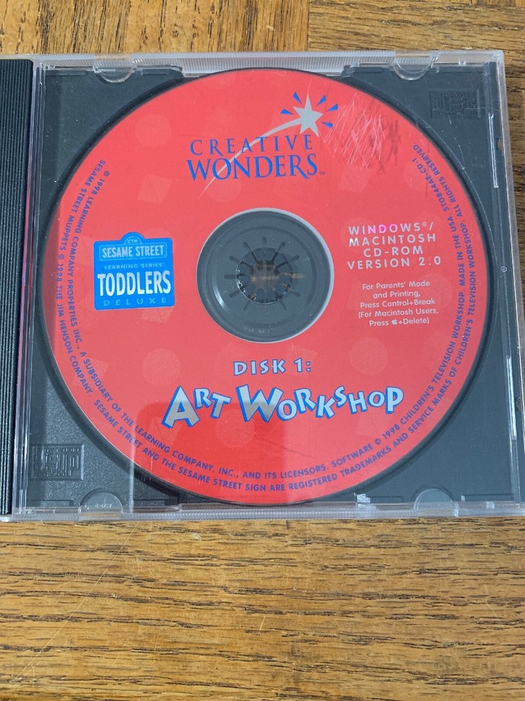 Creative Wonders Art Workshop Computer Software