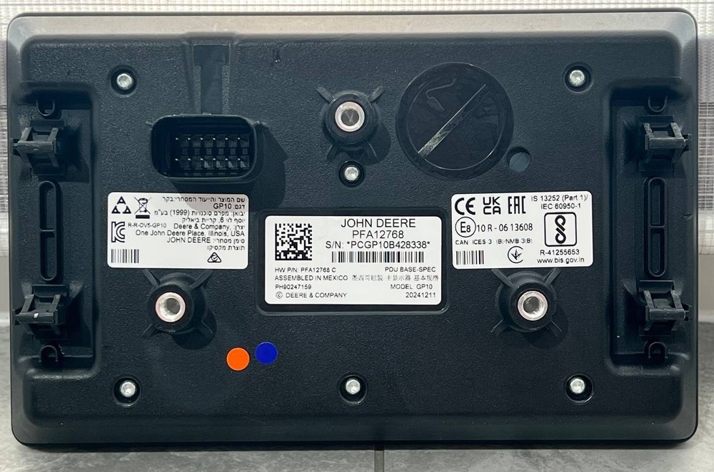 PFA12768 John Deere Display Module Original Pdu Base-spec Gp10