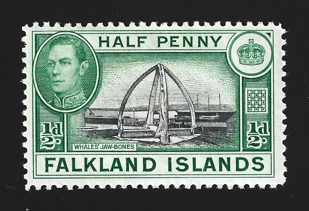 Falkland Islands Scott 84 Mint Lightly Hinged