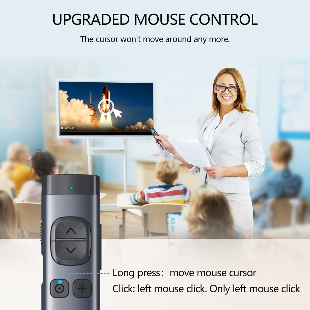 TV Screen Presentation Clicker N97s Bluetooth Wireless Remote Digital Pointer