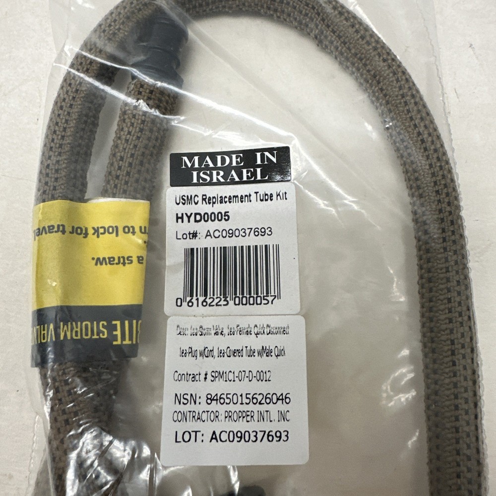Source USMC Hydration Replacement Tube And Bite Tip Kit Coyote USGI Camelbak