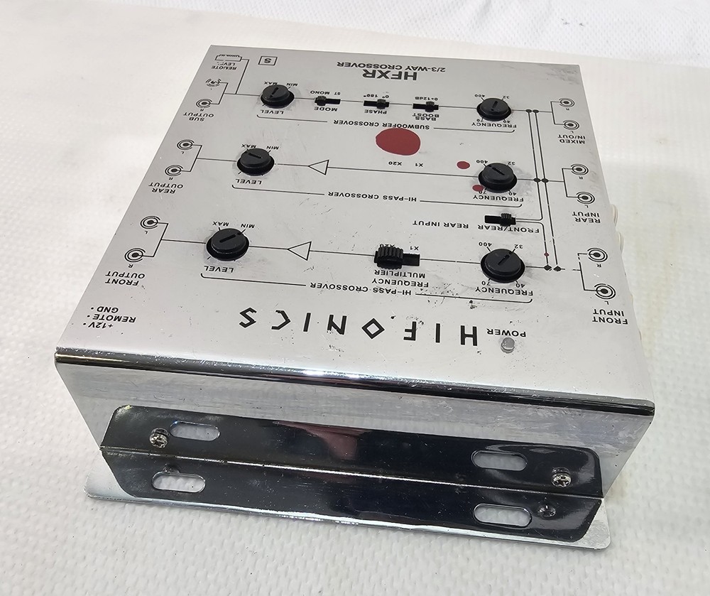 Hifonics HFXR 2-way / 3-way Active Crossover Unit Only